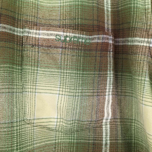 シュプリーム Supreme 23SS Shadow Plaid Flannel Shirt メンズ import:S