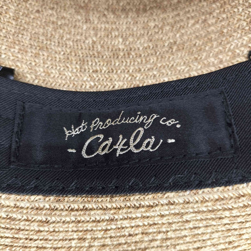 カシラ CA4LA リボン ストローハット メンズ ONE SIZE