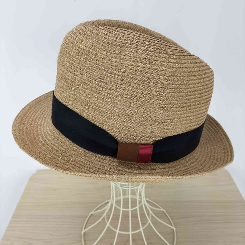 カシラ CA4LA リボン ストローハット レディース ONE SIZE