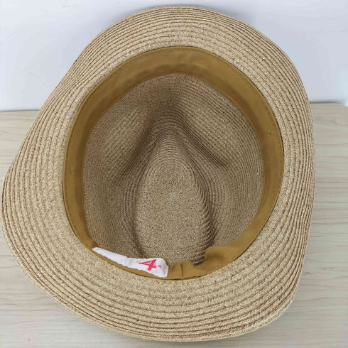 カシラ CA4LA リボン ストローハット レディース ONE SIZE