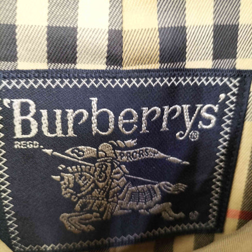 バーバリー BURBERRY 裏地ノバチェック 玉虫色 エポレット トレンチコート レディース