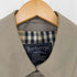 バーバリー BURBERRY 裏地ノバチェック 玉虫色 エポレット トレンチコート レディース