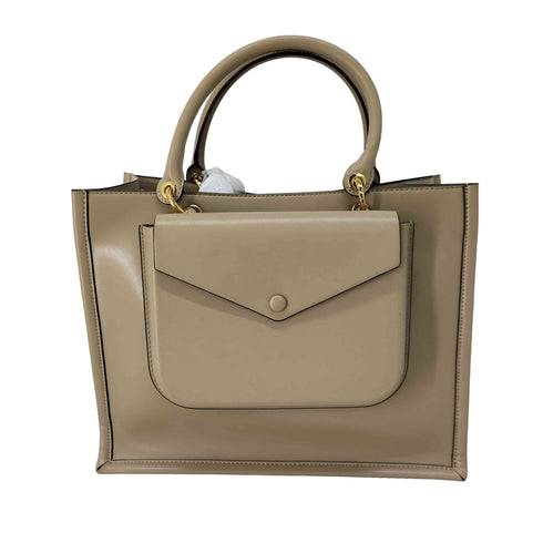 チャールズキース CHARLES & KEITH アンバー ダブルハンドルトート Avocado レディース