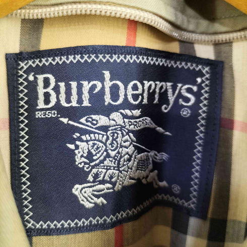 バーバリー BURBERRY 裏地ノバチェック 比翼 ステンカラーコート メンズ