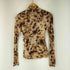 ナヌーシュカ nanushka L/S 総柄シアーハイネック レディース import:S
