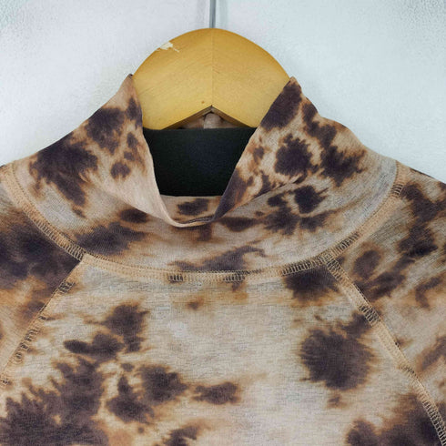 ナヌーシュカ nanushka L/S 総柄シアーハイネック レディース import:S