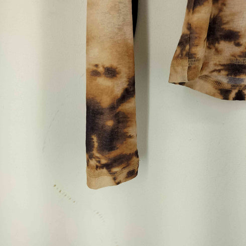 ナヌーシュカ nanushka L/S 総柄シアーハイネック レディース import:S