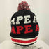 アベイシングエイプ A BATHING APE ボンボンニット帽 メンズ FREE