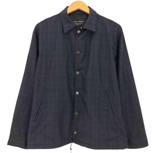 ナノユニバース NANO universe 19SS COACHES JACKET チェック コーチジャケット メンズ JPN:M