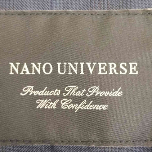ナノユニバース NANO universe 19SS COACHES JACKET チェック コーチジャケット メンズ JPN:M