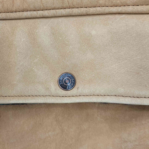 ショット Schott MADE IN USA 80S~90S IDEALジップ ヌバックレザーハーフコート メンズ US:42