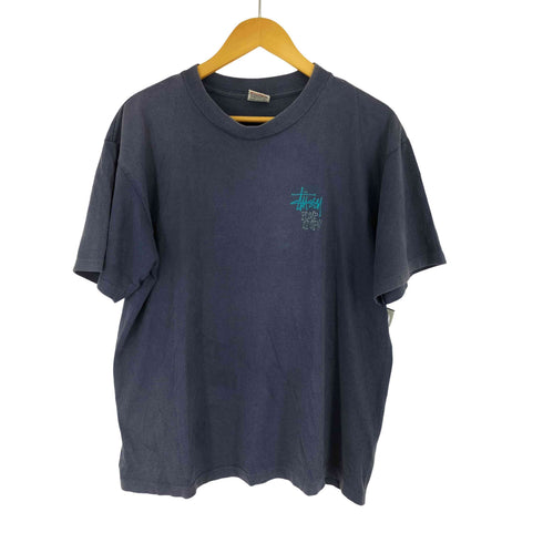 ステューシー Stussy 90s MADE IN USA 白タグ STUSNICS S/S Tシャツ PUMP IT UP メンズ JPN:L
