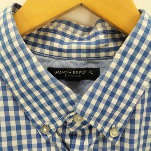 バナナリパブリック BANANA REPUBLIC ギンガムチェックシャツ メンズ JPN:XL