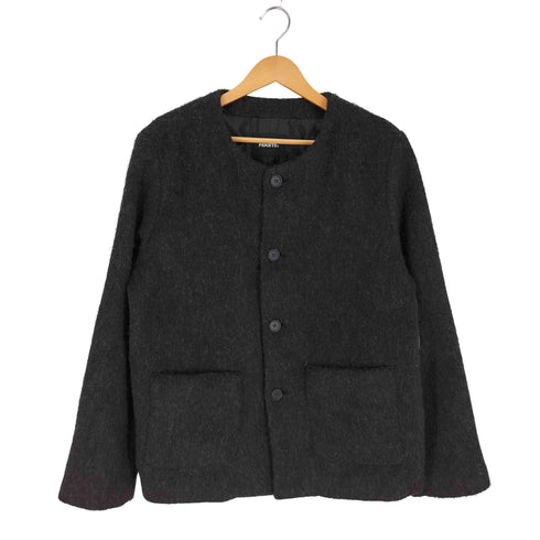 フェケテ FEKETE NO COLLAR WOOL SHAGGY JACKET ノーカラーウールシャギージャケット メンズ JPN:M