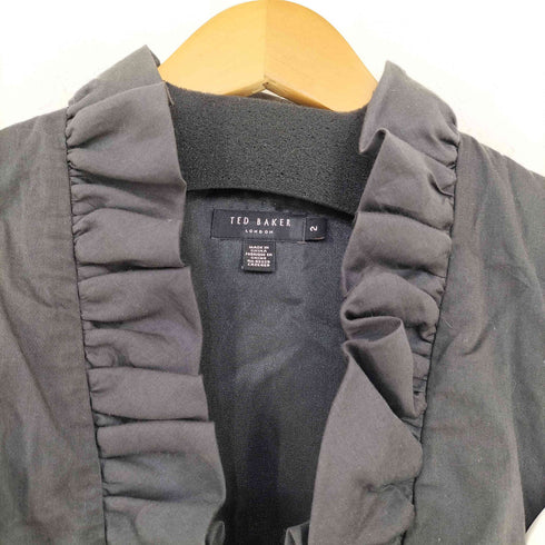 テッドベーカー TED BAKER フリル ノースリーブワンピース レディース JPN:2