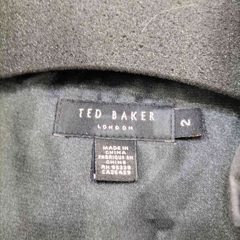 テッドベーカー TED BAKER フリル ノースリーブワンピース レディース JPN:2