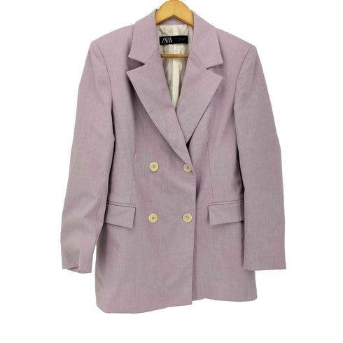 ザラ ZARA GEDETAILLEERDE BLAZER MET OVERSLAG レディース import:M