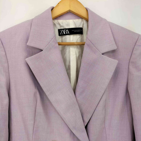 ザラ ZARA GEDETAILLEERDE BLAZER MET OVERSLAG レディース import:M