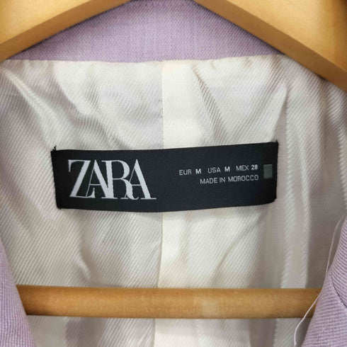 ザラ ZARA GEDETAILLEERDE BLAZER MET OVERSLAG レディース import:M