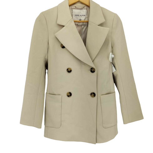 エイチアンドエム H&M Giuliva Heritage コラボジャケット ダブルジャケット レディース 32