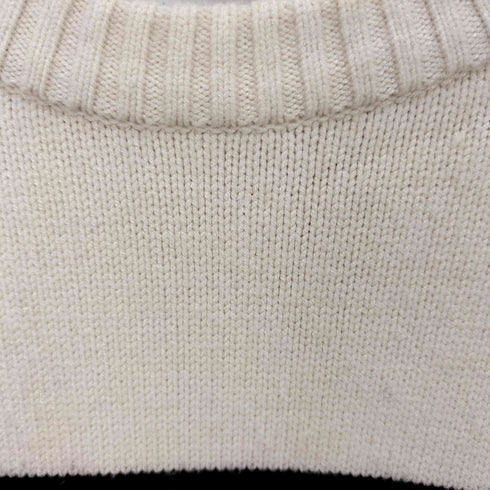 ザラ ZARA サイドスリット ボーダーニット レディース JPN:L