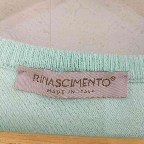 リナシメント rinascimento イタリア製 シアーリブニット レディース
