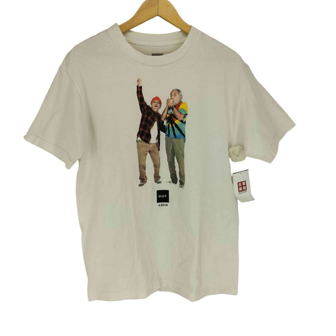 ハフ HUF フロントプリントクルーネックTシャツ メンズ JPN:M
