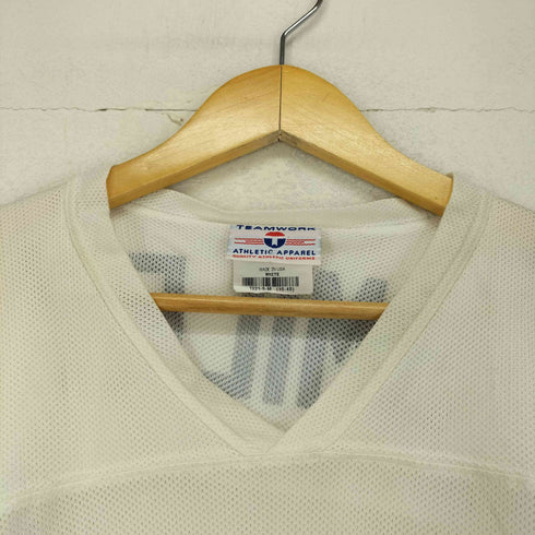 TEAMWORK ATHLETIC APPAREL USA製 ナンバリングゲームシャツ STREET メンズ JPN:M