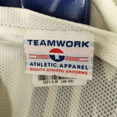 TEAMWORK ATHLETIC APPAREL USA製 ナンバリングゲームシャツ STREET メンズ JPN:M