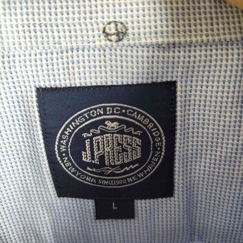 ジェイプレス J.PRESS 3点止め ボタンダウン半袖シャツ メンズ import:L