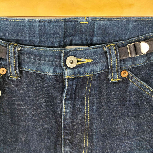 コムデギャルソンガンリュウ COMME des GARCONS GANRYU セルビッチサルエルデニムパンツ メンズ JPN:S