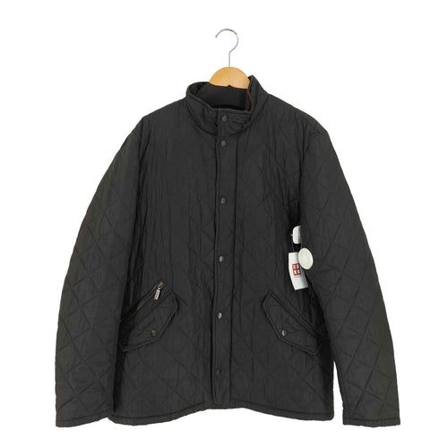バブアー Barbour 襟コーデュロイ スタンドカラー キルティングジャケット メンズ import:L