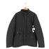 バブアー Barbour 襟コーデュロイ スタンドカラー キルティングジャケット メンズ import:L