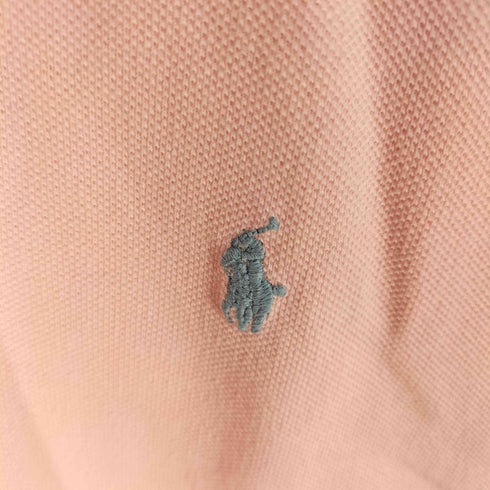 ポロバイラルフローレン Polo by RALPH LAUREN USA製 ポニー刺繍 鹿の子ポロシャツ メンズ import:M