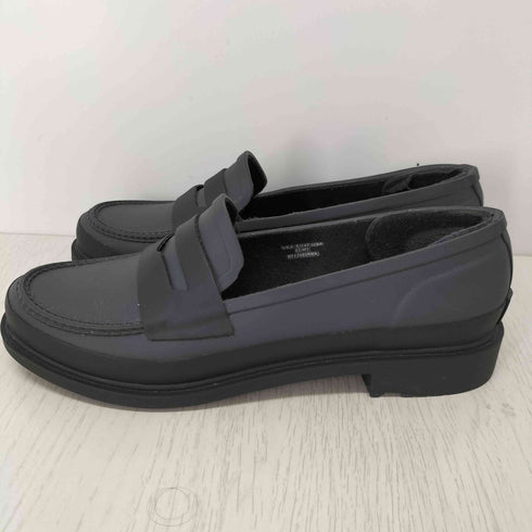 ハンター HUNTER REFINED CONTRAST PENNY LOAFERS リファインド コントラスト ペニー ローファー レインシューズ レディース EUR:37