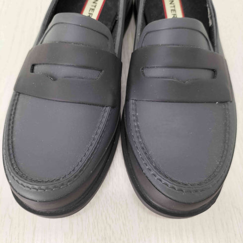 ハンター HUNTER REFINED CONTRAST PENNY LOAFERS リファインド コントラスト ペニー ローファー レインシューズ レディース EUR:37