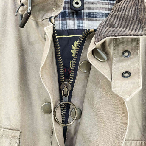 ベルスタッフ Belstaff 襟コーデュロイ スタンドカラー トライアルマスター メンズ import:L