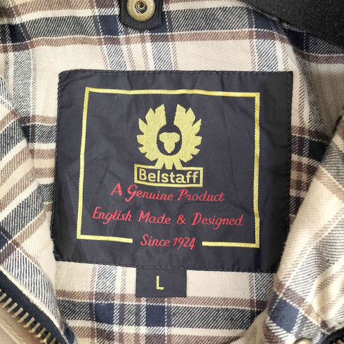ベルスタッフ Belstaff 襟コーデュロイ スタンドカラー トライアルマスター メンズ import:L