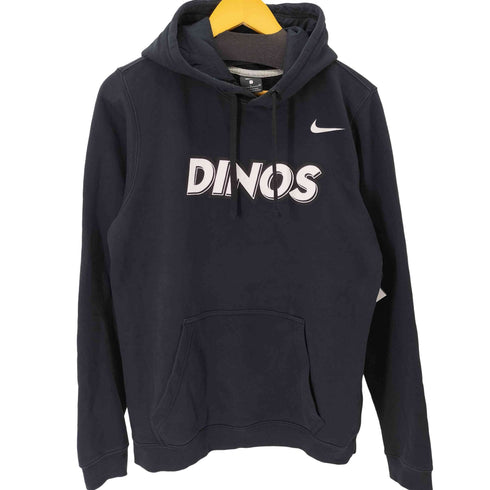 ナイキ NIKE DINOS スウォッシュロゴプリントプルオーバーパーカー メンズ JPN:S