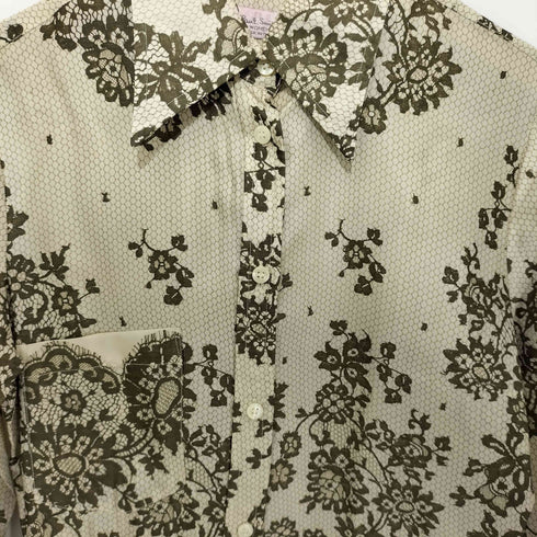 ポールスミス Paul Smith 総柄 レーヨンシャツ レディース EUR:40