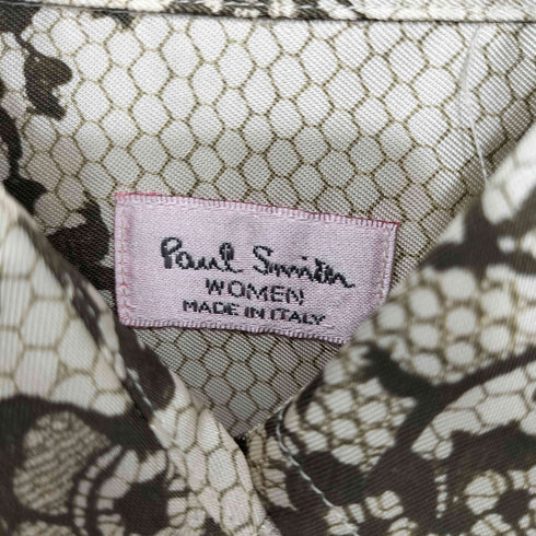 ポールスミス Paul Smith 総柄 レーヨンシャツ レディース EUR:40