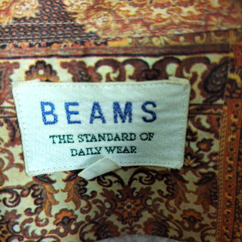 ビームス BEAMS OLD 総柄 長袖シャツ メンズ JPN:L
