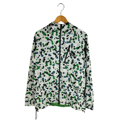 アディダス adidas ドット柄 パフォーマンスロゴ マウンテンパーカー メンズ import:XL
