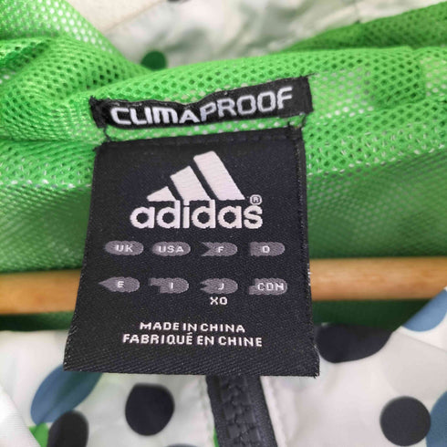 アディダス adidas ドット柄 パフォーマンスロゴ マウンテンパーカー メンズ import:XL