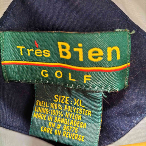 Tres Bien GOLF ポケットナイロンピステ サイドジップ オーバーサイズ メンズ JPN:XL