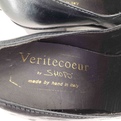 ヴェリテクール veritecoeur イタリア製 レザー ドレスシューズ レディース JPN:37