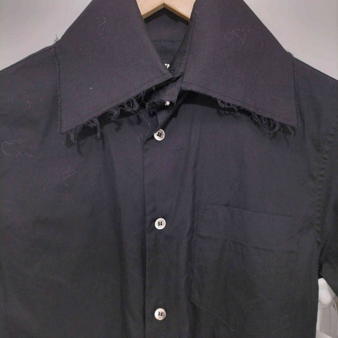 ジュンヤワタナベコムデギャルソン JUNYA WATANABE COMME des GARCONS AD2003 コットン L/S shirt カットオフ襟 レディース JPN:M
