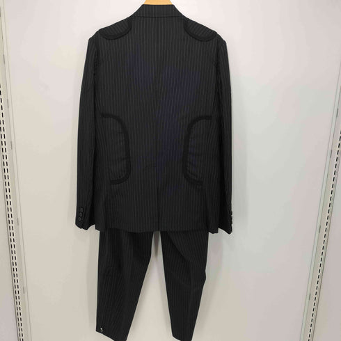 コムデギャルソンオムプリュス COMME des GARCONS HOMME PLUS AD2010 フェイクベスト シングルテーラードジャケット セットアップ メンズ M