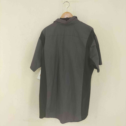 レッドキャップ RED KAP メッシュ切替 スナップワークシャツ メンズ import:XL