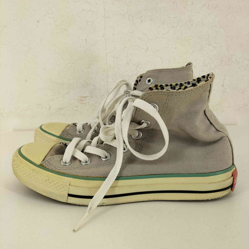 コンバース CONVERSE 裏地総柄 ハイカットスニーカー レディース JPN:24